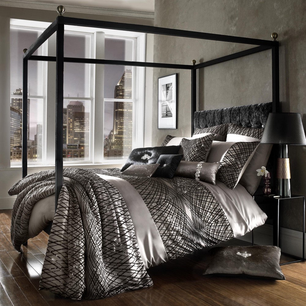 Esta Truffle Bed Linen by Kylie Minogue At Home House of Bedding